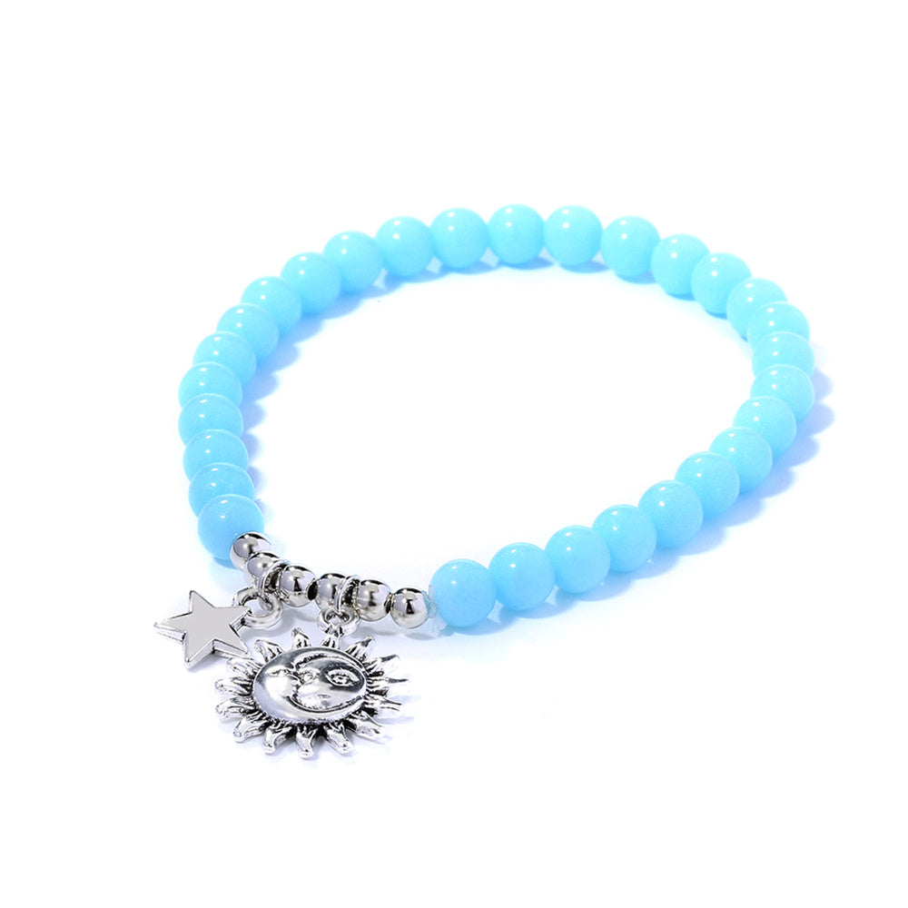 Vintage Stars Sun Luminous Beads Bracelet Cypto-os-shop