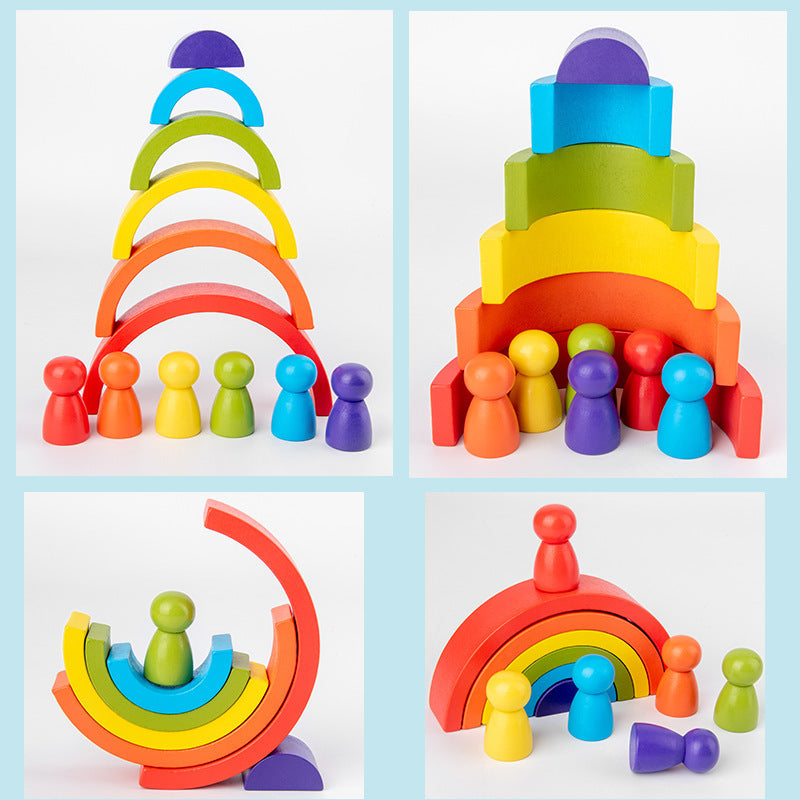 Rainbow arched building blocks Cypto-os-shop