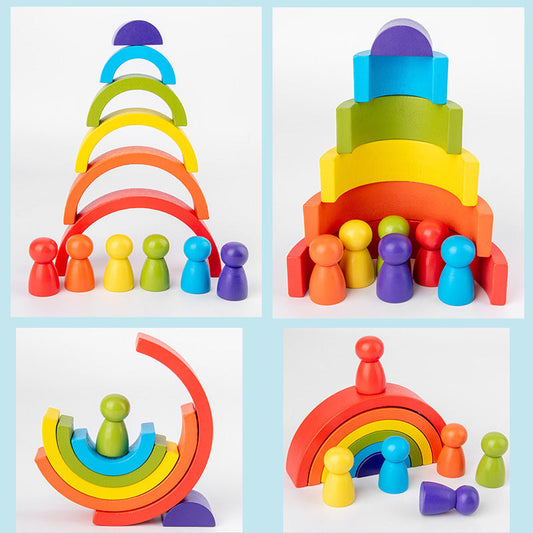 Rainbow arched building blocks Cypto-os-shop