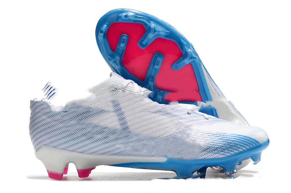 Men's Built-in Full Air Cushion Waterproof Knitted FG Studs Soccer Shoes Cypto-OS