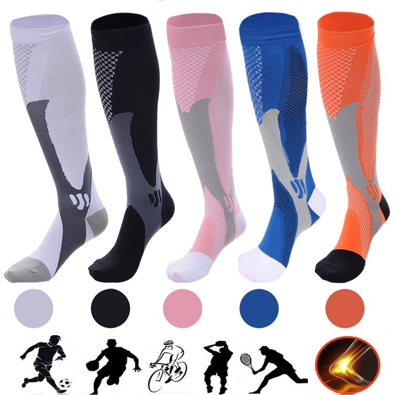 Compression Socks For Men&Women Best Graduated Athletic Fit For Running Flight Travel Boost Stamina Circulation&Recovery Socks Cypto-OS