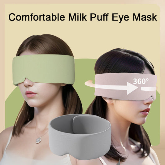 Silk Cotton Padded Eye Full Cover Block Light Blindfold Double Face Warm Cold Sleeping Masks For Women Soft And Comfortable Blindfold For Travelling Cypto-os-shop