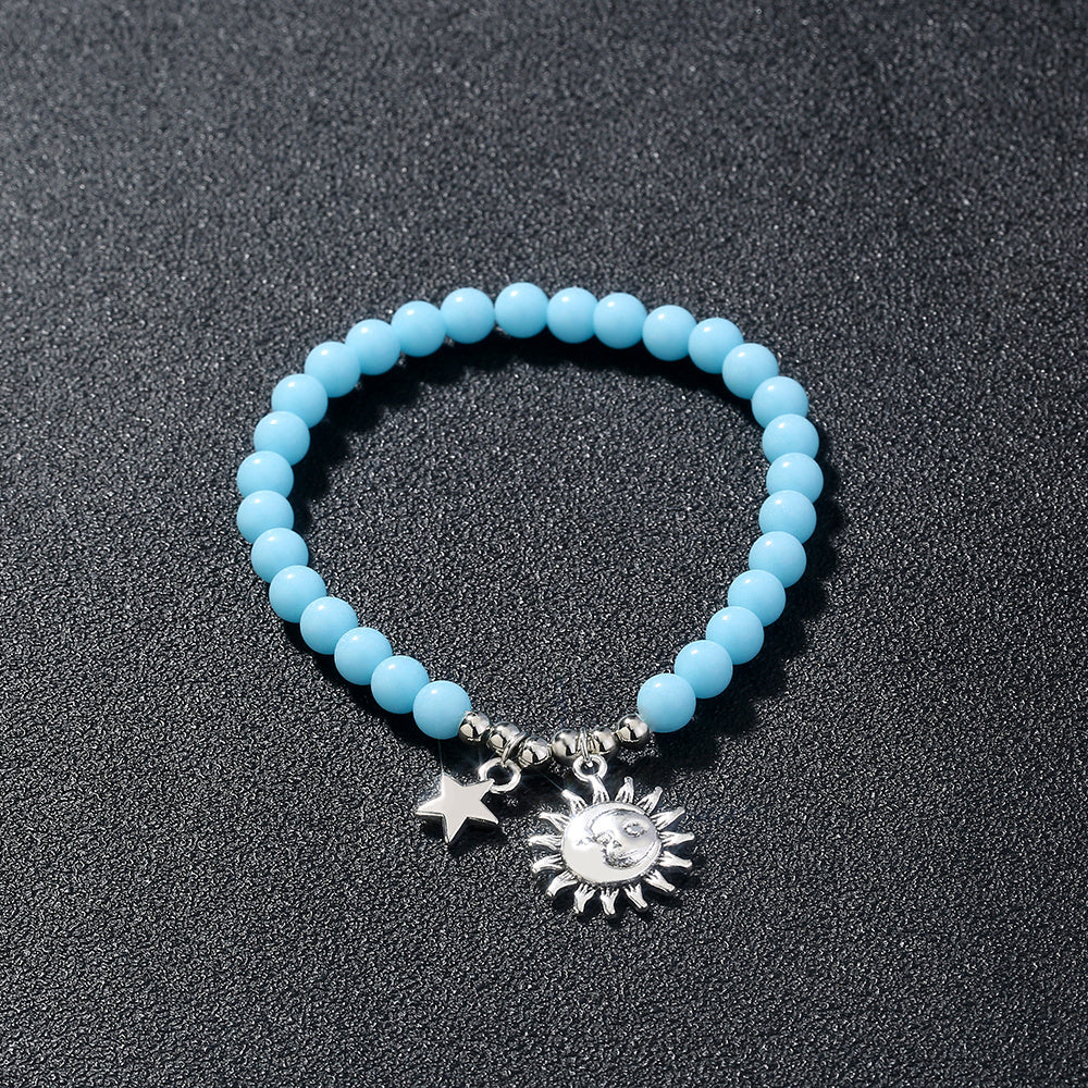 Vintage Stars Sun Luminous Beads Bracelet Cypto-os-shop