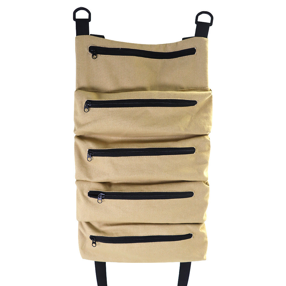 Super Roll Tool Roll,Multi-Purpose Roll Up Tool Bag, Wrench Roll Cypto-os-shop