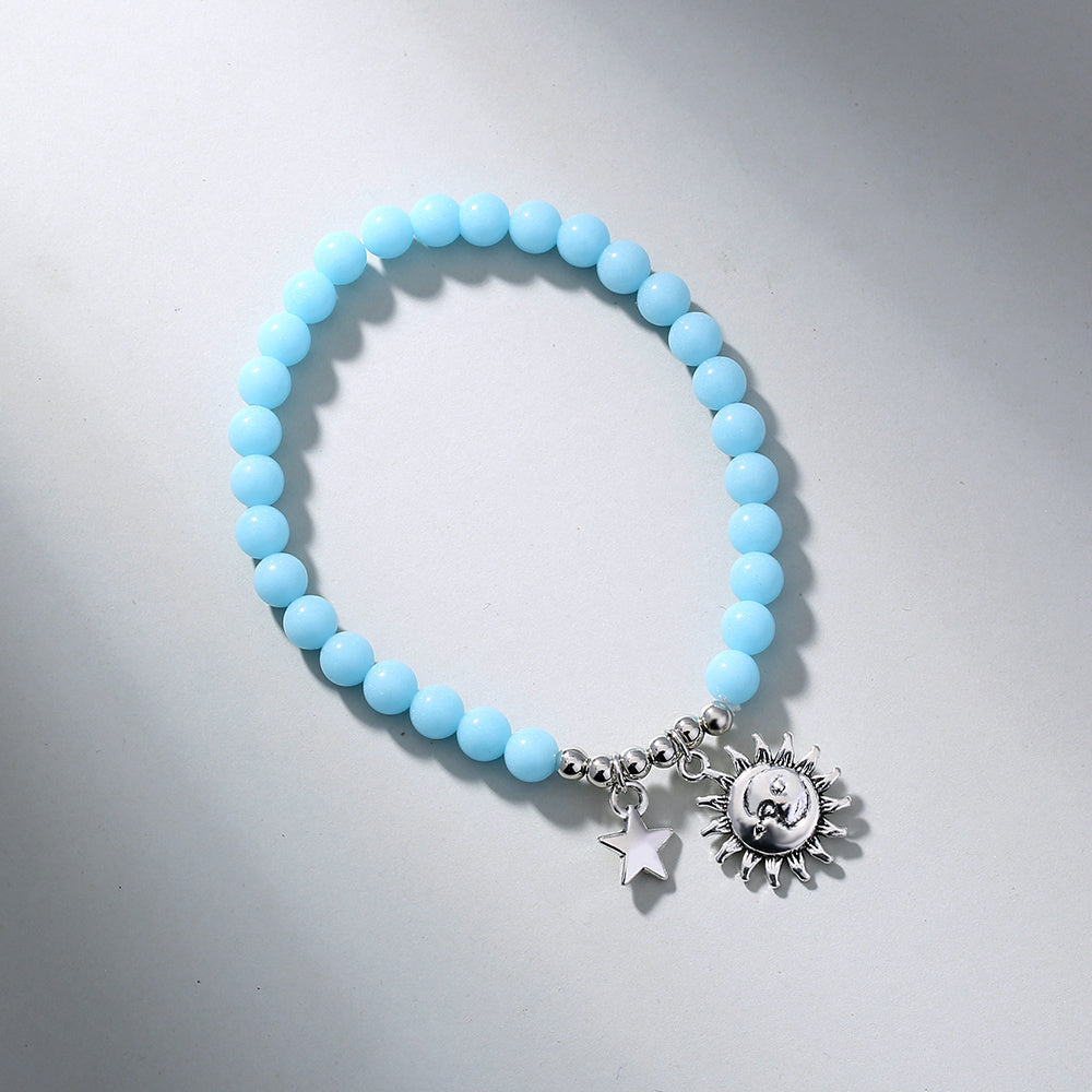 Vintage Stars Sun Luminous Beads Bracelet Cypto-os-shop