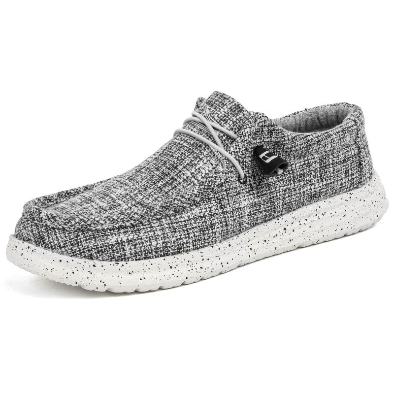 Men Loafers Fashion Canvas Shoes Cypto-os-shop