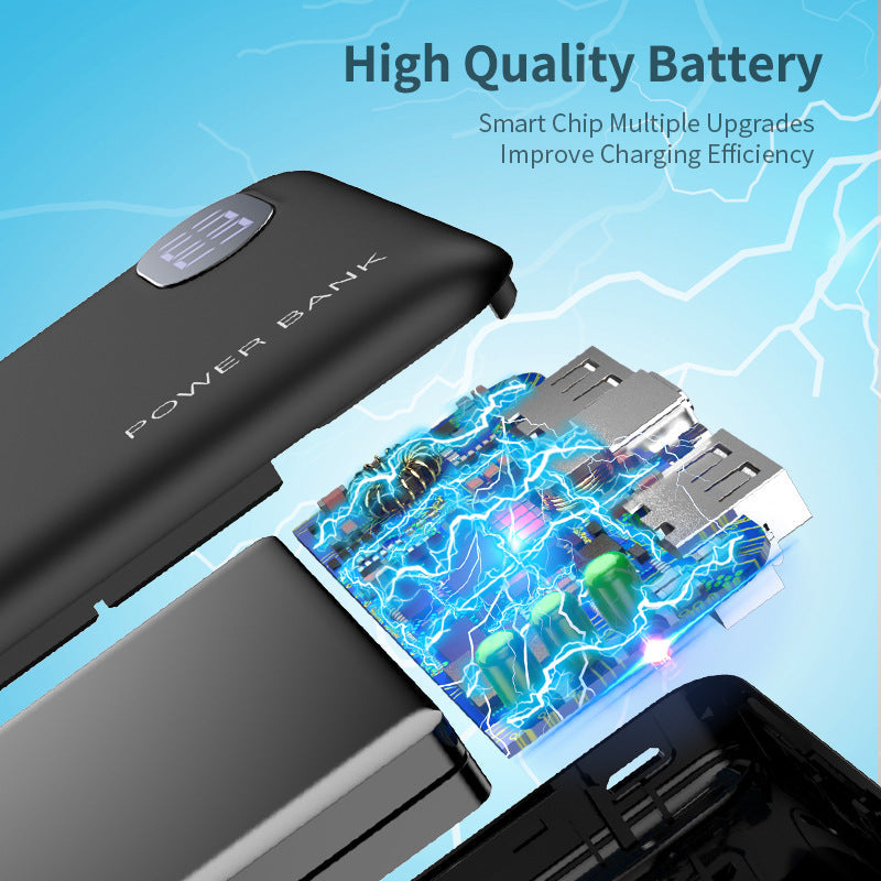 10000mAh two usb digital display power bank Cypto-os-shop