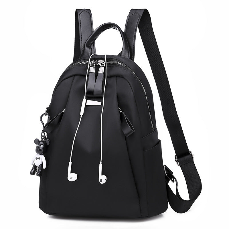Ins Fashion Backpack Women Solid School Bag Outdoors Travel Bags Girl Cypto-os-shop