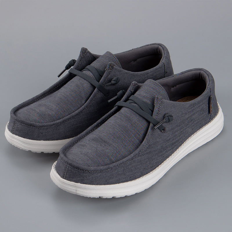 Men Loafers Fashion Canvas Shoes Cypto-os-shop