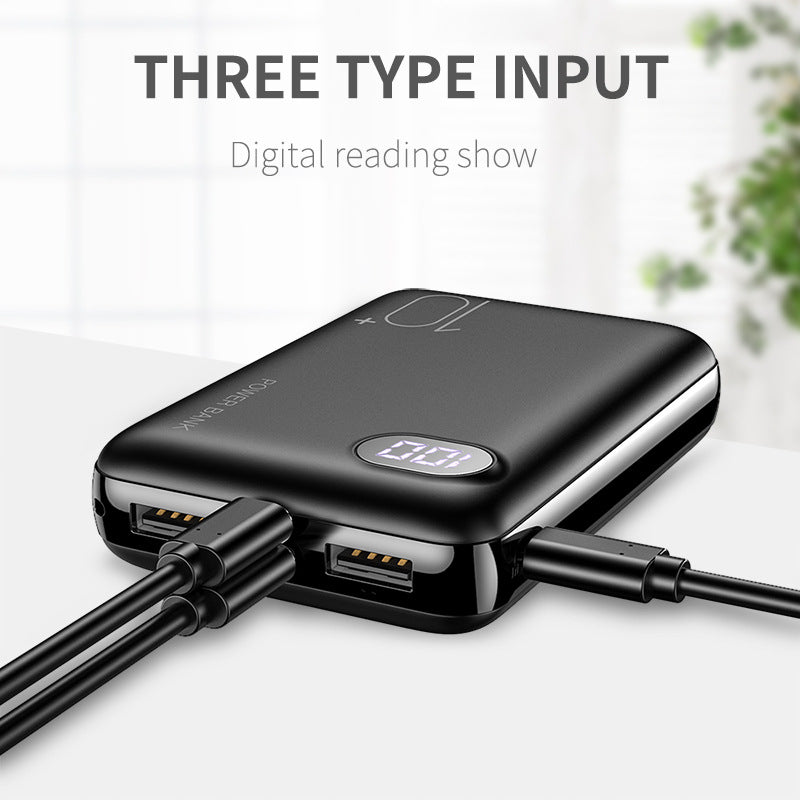 10000mAh two usb digital display power bank Cypto-os-shop