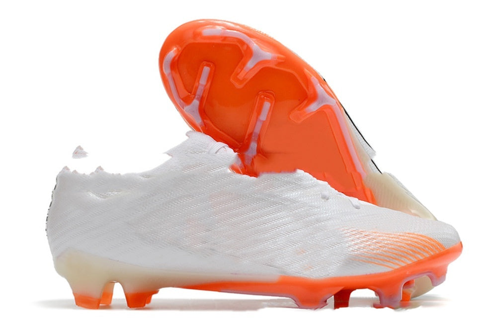 Men's Built-in Full Air Cushion Waterproof Knitted FG Studs Soccer Shoes Cypto-OS