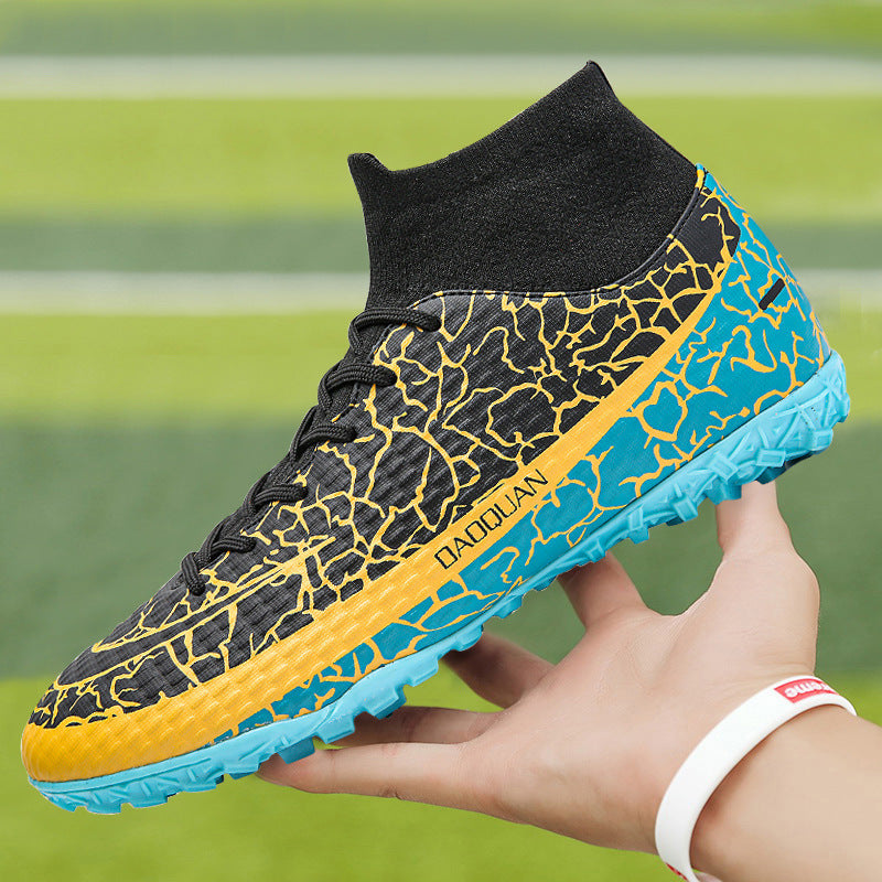 Soccer Men's High Top Youth Student Training Shoes Cypto-OS