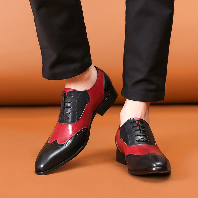 Genuine Leather Formal Business Leather Shoes Men - Cypto-OS