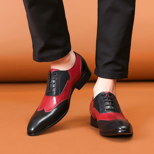 Genuine Leather Formal Business Leather Shoes Men - Cypto-OS
