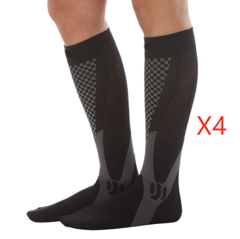 Compression Socks For Men&Women Best Graduated Athletic Fit For Running Flight Travel Boost Stamina Circulation&Recovery Socks Cypto-OS