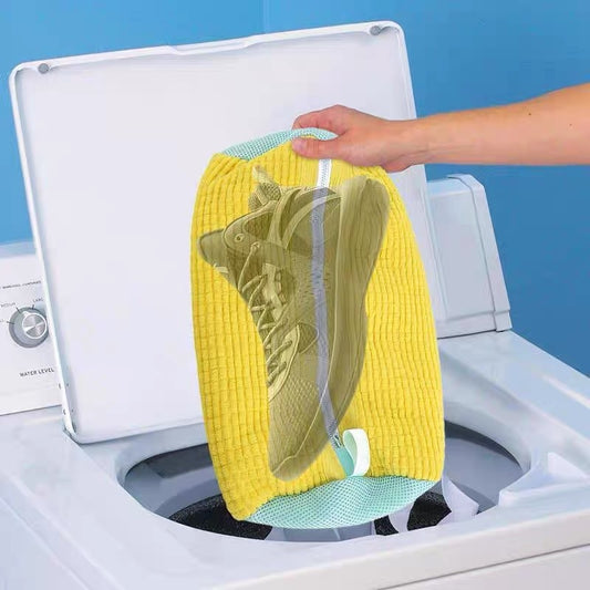 Shoes Laundry Bag Shoe Wash Bag For Washing Machine Reusable Zipper Shoe Washing Bag Sneaker Tennis Shoe Cleaner Kit Remove Dirt Cypto-OS