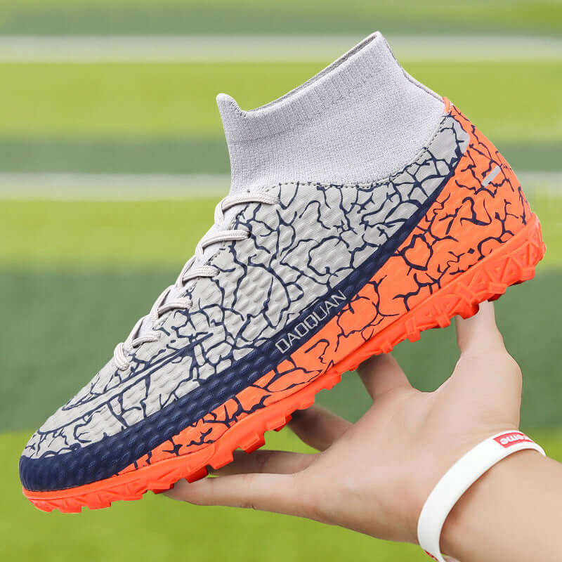 Soccer Men's High Top Youth Student Training Shoes Cypto-OS