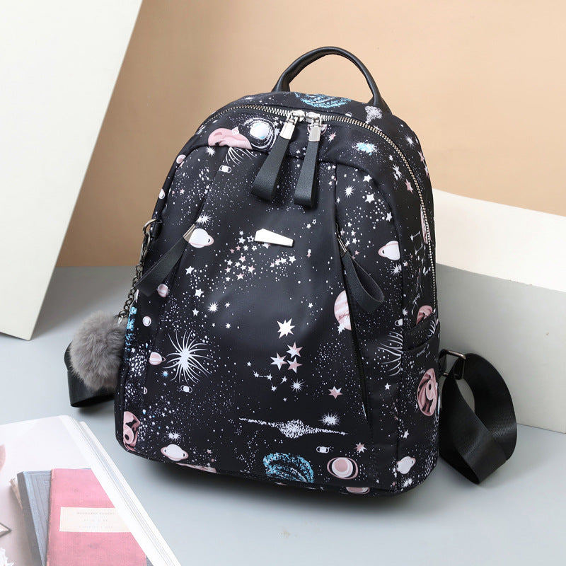 Ins Fashion Backpack Women Solid School Bag Outdoors Travel Bags Girl Cypto-os-shop