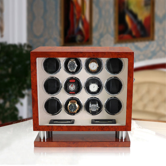 Motor Box Electric Up Chain Turntable To Store The Watch Box Cypto-OS
