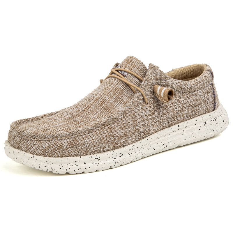 Men Loafers Fashion Canvas Shoes Cypto-os-shop