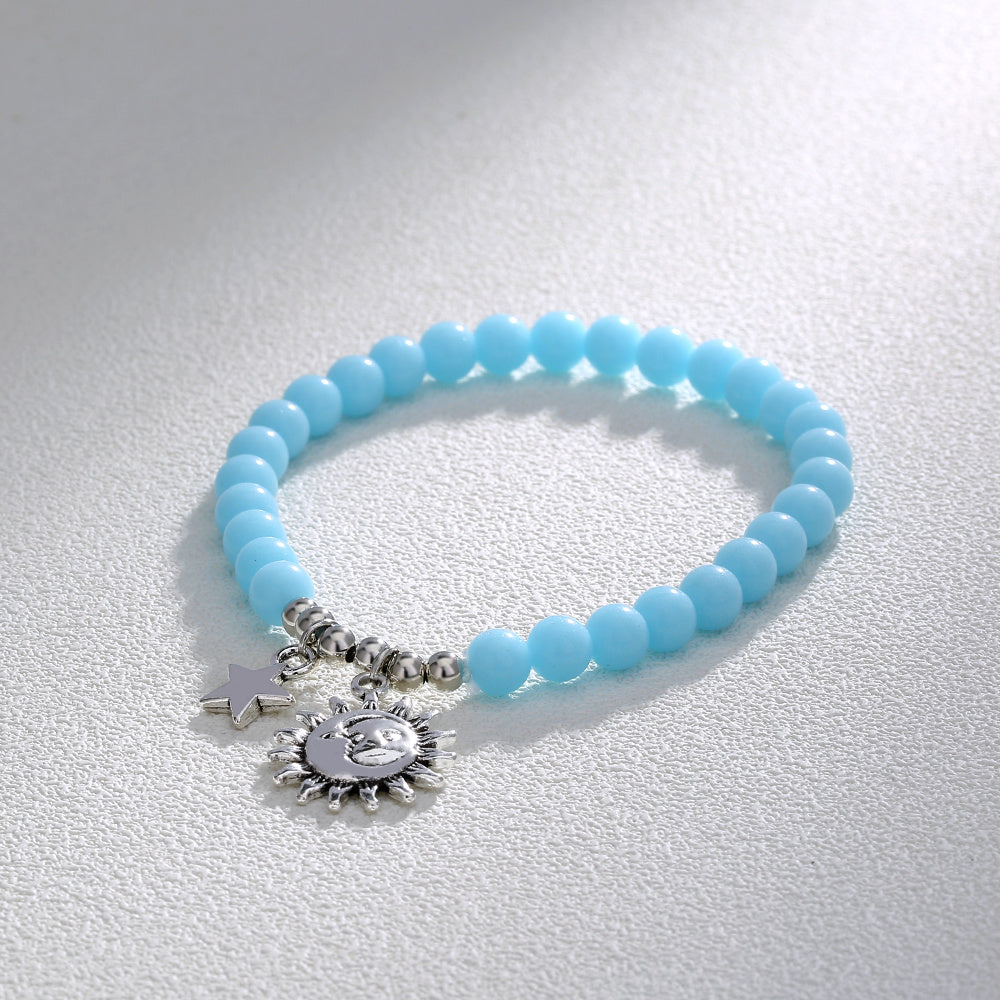 Vintage Stars Sun Luminous Beads Bracelet Cypto-os-shop