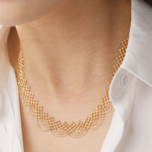 Inverted Rainbow Adjustable Neck Chain Cypto-OS