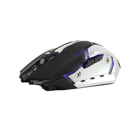 Wireless Charging Silent Gaming Mouse Machinery Cypto-OS