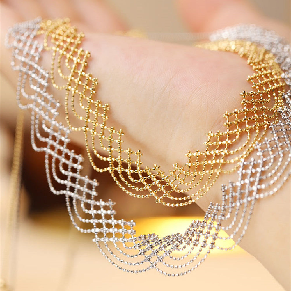 Inverted Rainbow Adjustable Neck Chain Cypto-OS