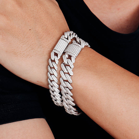 Men's Fashion Personality Cuban Bracelet Cypto-OS